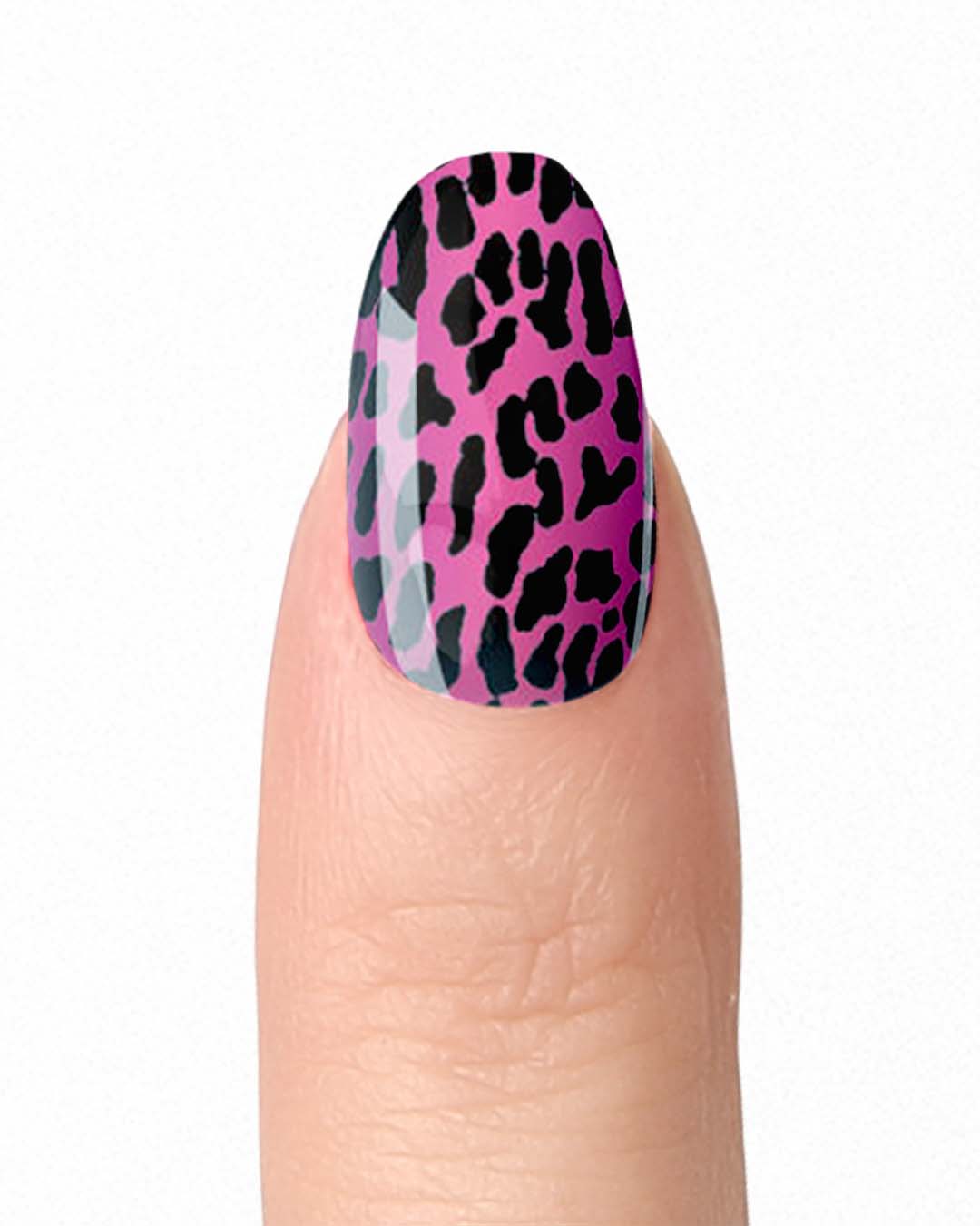 Pink Leopard - Nail Polish Wraps