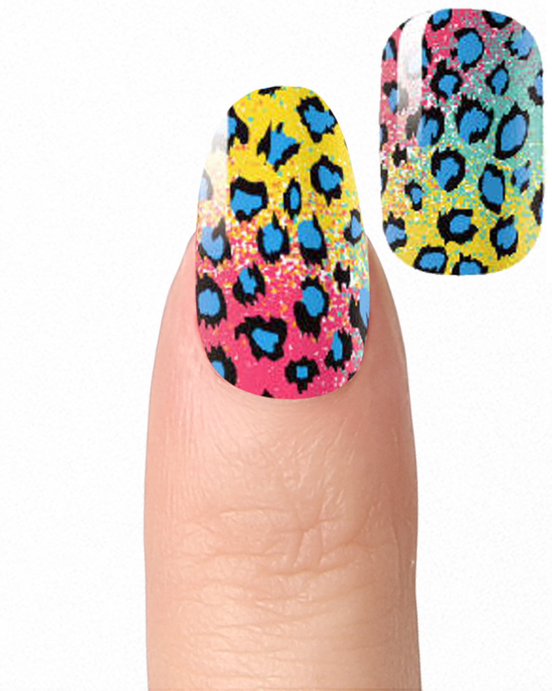 Vibrant Leopard - Nail Polish Wraps