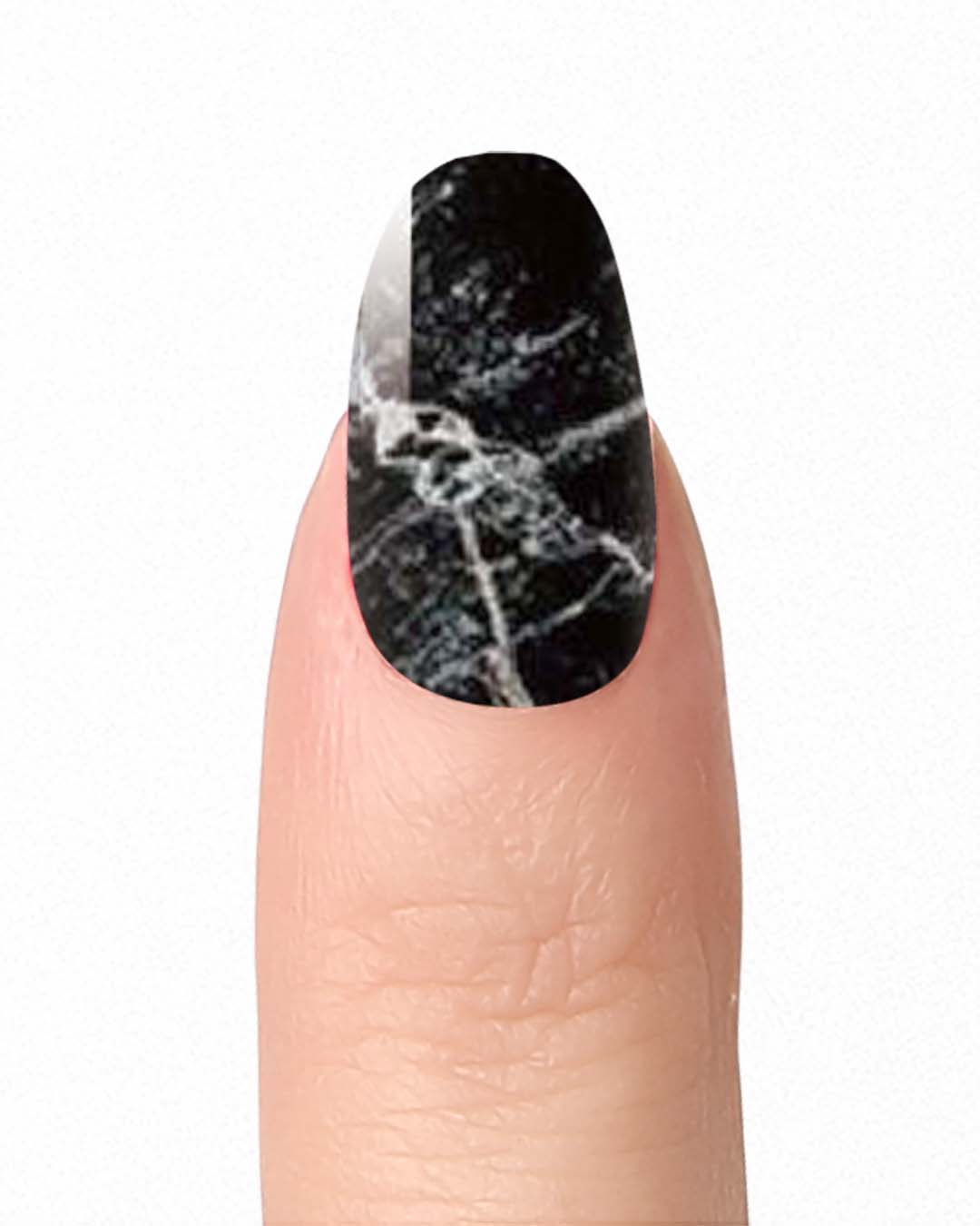 Black Marble - Nail Polish Wraps